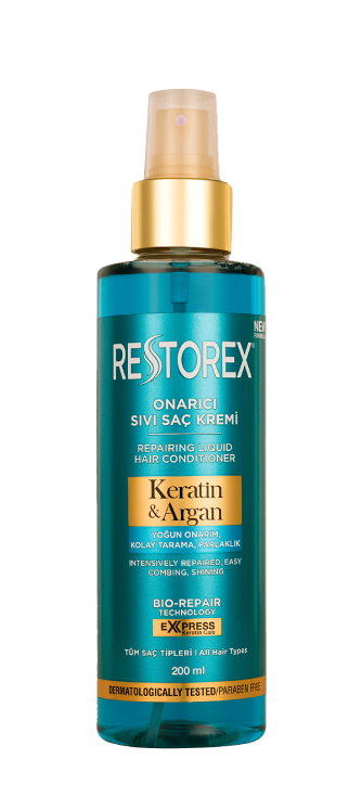 Keratin & Argan Sıvı Saç Bakım Kremi front image