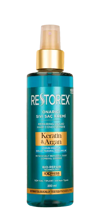 Keratin & Argan Sıvı Saç Bakım Kremi front image