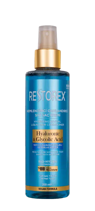 Hyalüronik & Glikolik Asit Sıvı Saç Bakım Kremi front image